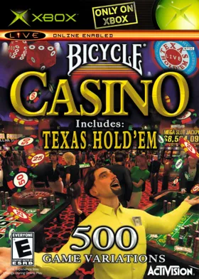 Bicycle Casino Includes Texas Hold em (USA) box cover front